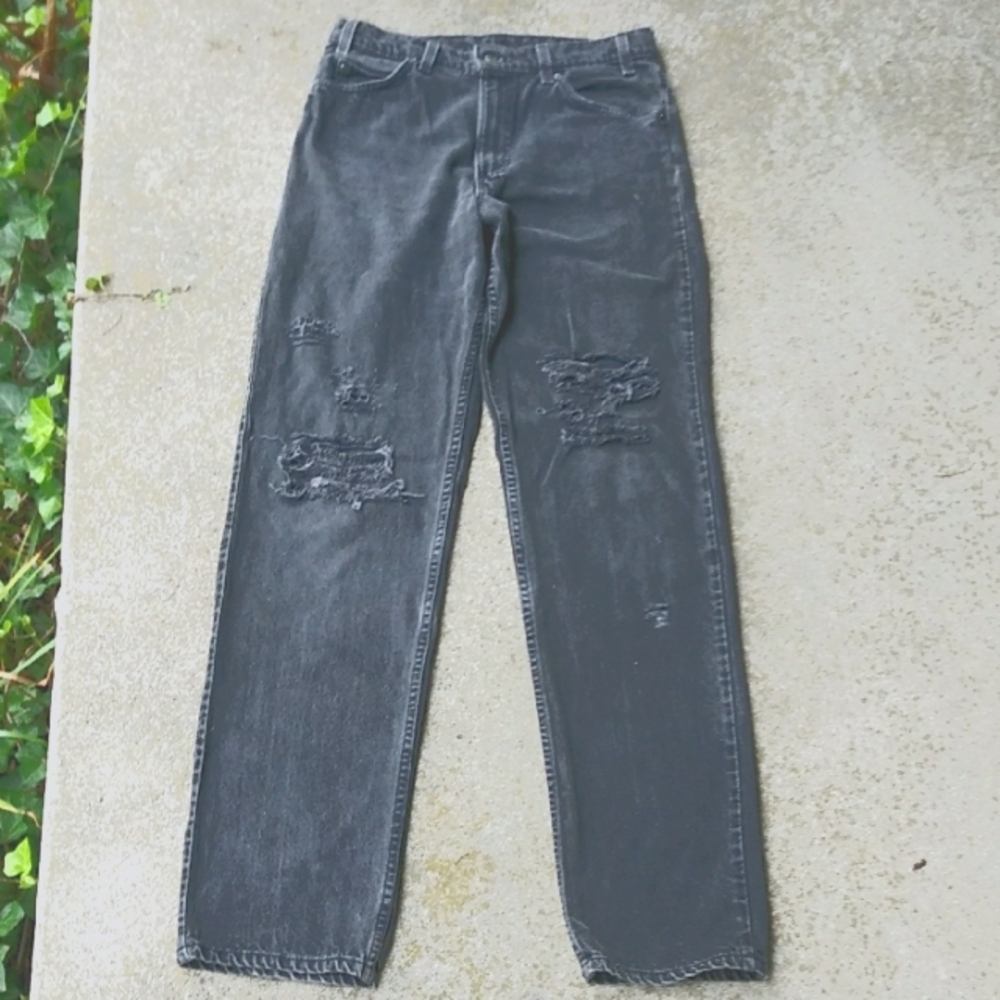 Levi's 33x36 Vintage 550  Distressed white tag  Jeans